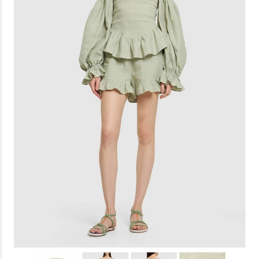 SLEEPER ATLANTA LINEN LOUNGE SUIT